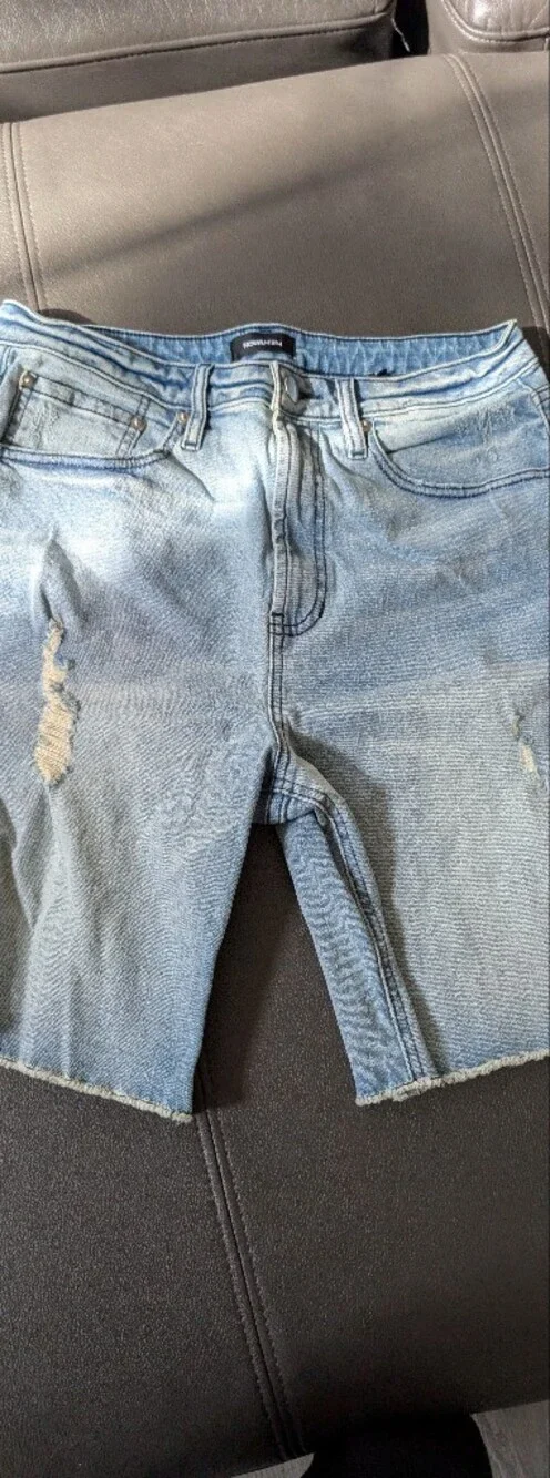 Fashion Nova Light Blue Men’s Jean Shorts